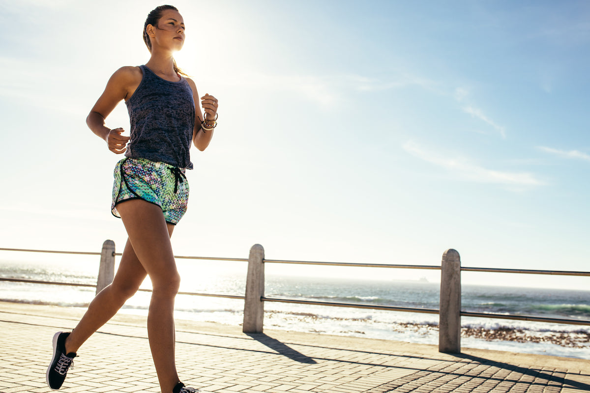Warming up before running